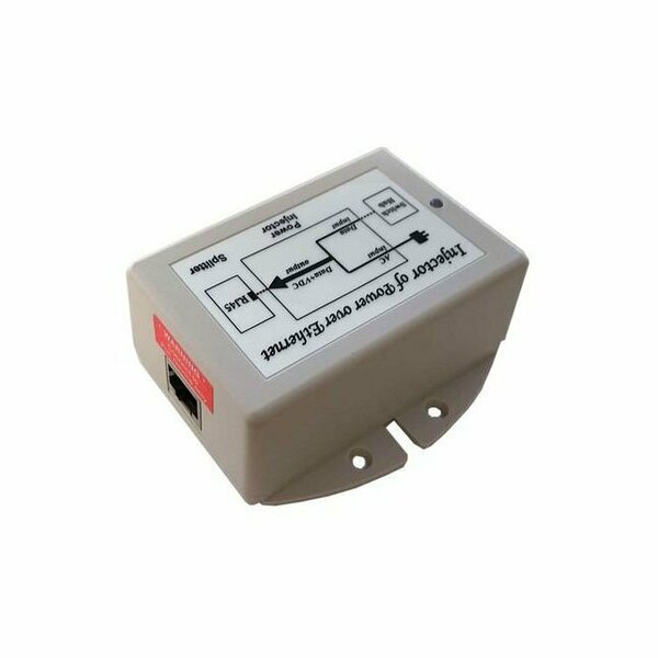 Tycon Systems 24V 18W Rev Voltage Poe Inserter, Current Ind TP-POE-24iR-CI